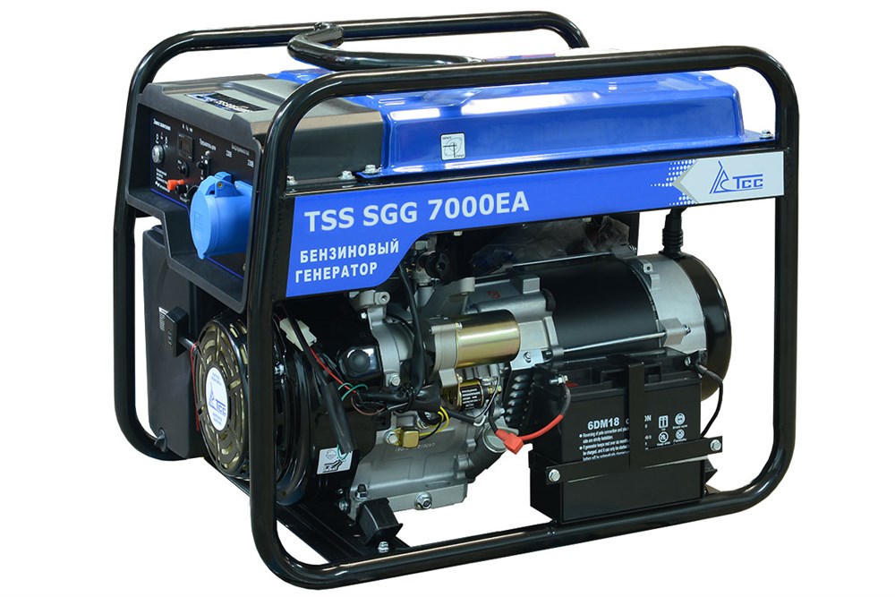 Фото 37 - Бензогенератор TSS SGG 7000EA.