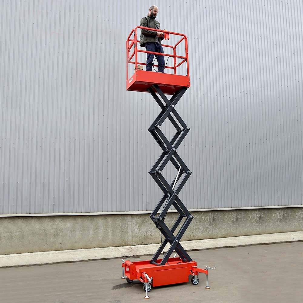 Фото 46 - Ножничный подъемник QX-030-048 OXLIFT 300 кг 4,8 м.
