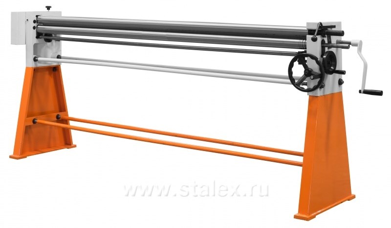 Фото 93 - Станок вальцовочный ручной STALEX W01-0.8х2050.