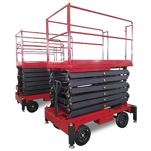 Фото 24 - Ножничный Подъемник QX-050-120 OXLIFT 500 кг 12 м.