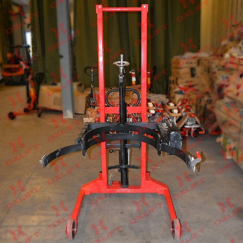 Фото 20 - Тележка-штабелер для кантовки бочек HS-DT1435 Оптима OXLIFT 350 кг 1,4 м.