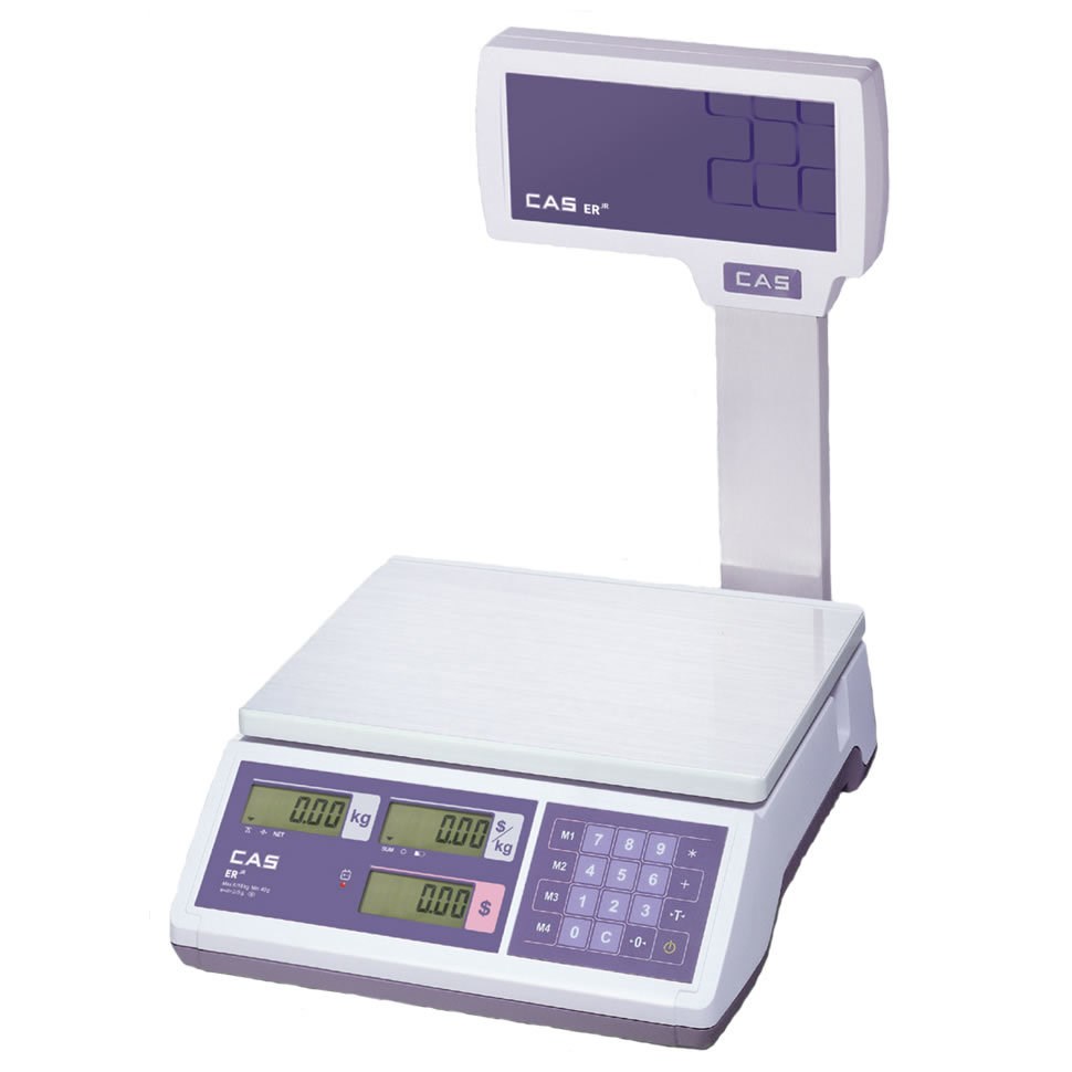 Фото 28 - Весы торговые CAS ER JR-6CBU.