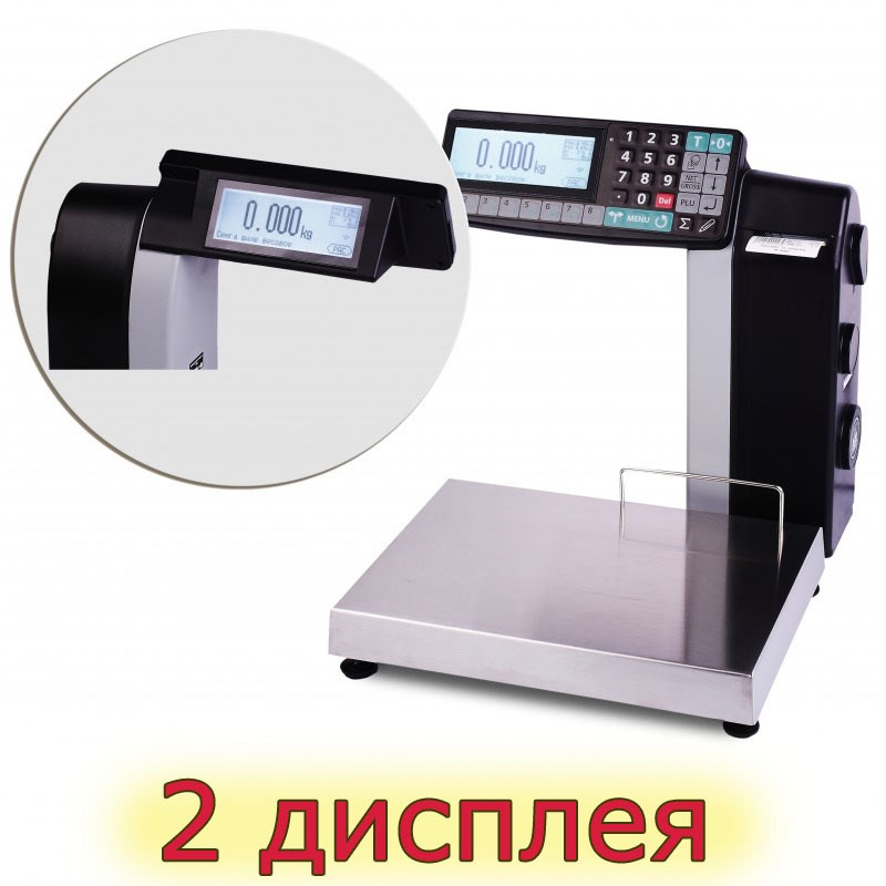Фото 9 - Весы с печатью этикеток MK-6.2-R2P10-1 (с подмотчиком).