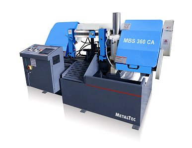 Фото 40 - MetalTec MBS 360 CА автоматический колонный ленточнопильный станок.