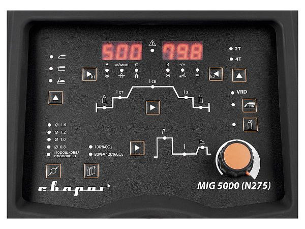 Фото 58 - Сварочный инвертор MIG Сварог TECH MIG 5000 DIGITAL (N275).