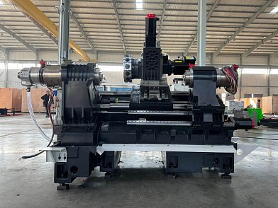 Фото 3 - MetalTec NeoTurn 60DYS (Syntec)- Токарный станок ЧПУ с наклонной станиной и противошпинделем.