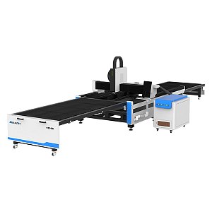 Фото 13 - MetalTec 1530C (3000W) оптоволоконный лазерный станок для резки металла с ручной сменой рабочих столов.