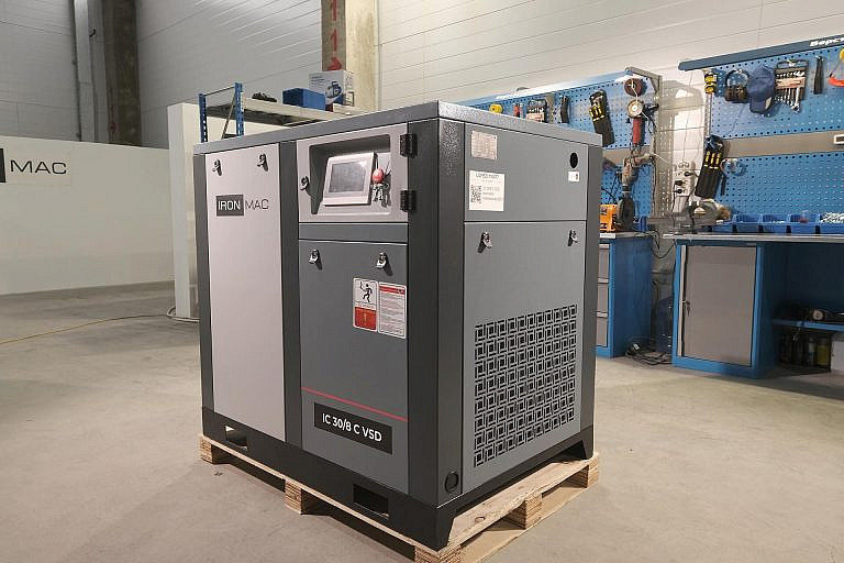 Фото 4 - Винтовой компрессор IC 30/8 C VSD IP55.