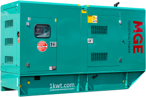 Фото 9 - P100CS дизельный генератор MGE 100 кВт В кожухе на двигателе Cummins / 6BTA5.9-G2.