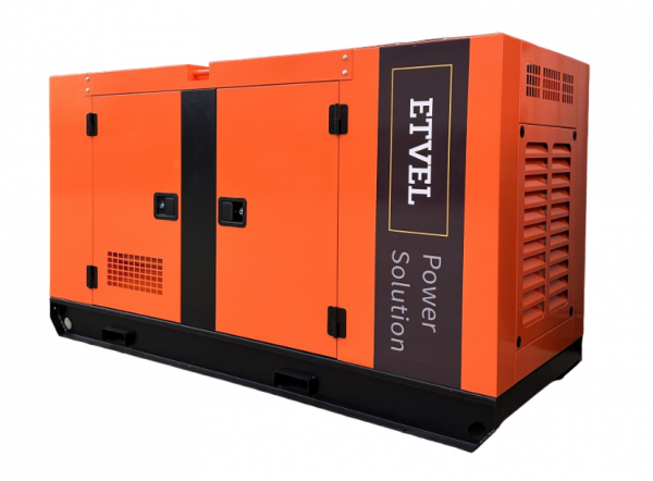 Фото 23 - Дизельный генератор Etvel ED-110R в кожухе.