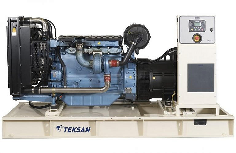 Фото 1 - TJ688BD5CE дизельный генератор Teksan 500 кВт Открытая на двигателе BAUDOUIN / 6M33G715/5.