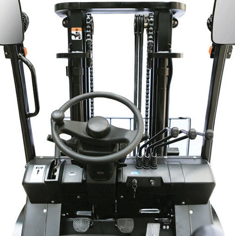 Фото 18 - Погрузчик вилочный дизельный EP Equipment CPCD50T8-X OPTIMAL SERIES (Mitsubishi, 3F500, PT, SS + POS, кабина с отопителем).