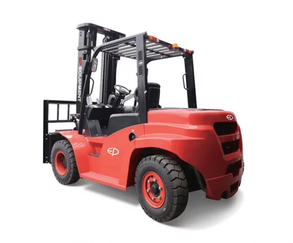 Фото 15 - Погрузчик вилочный дизельный EP Equipment CPCD70T8 OPTIMAL SERIES (Mitsubishi, 2W300, PT, кабина с отопителем).