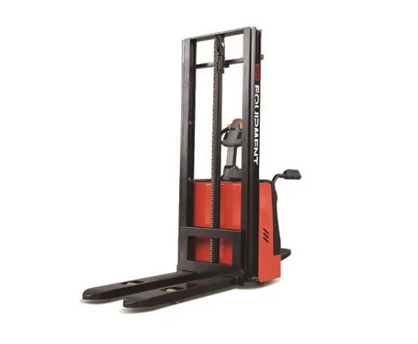 Фото 46 - Штабелер электрический самоходный EP Equipment RSB 141 ECONOMY (AGM, 2W390, с платформой и поручнями).
